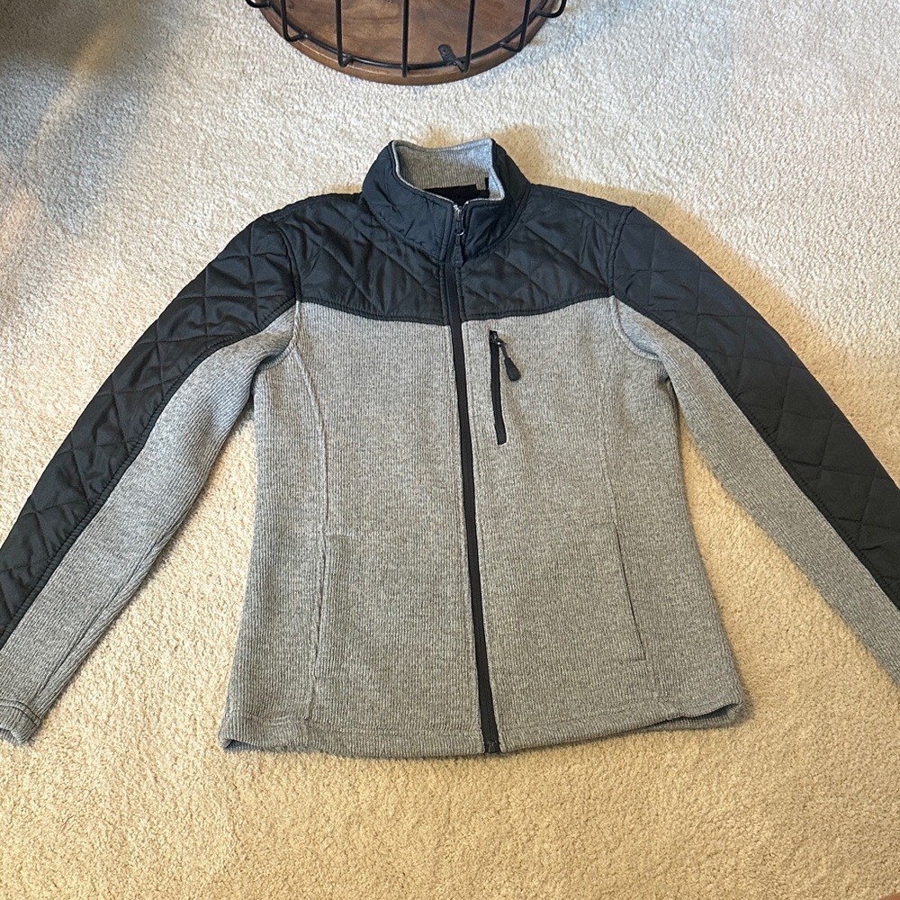 Swiss Tech Black and Gray Ski Jacket
